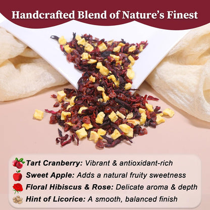 FullChea - Rooibos Tea Bags, 60 Counts - Premium South African Natural Rooibos - Non-GMO - Caffeine-Free - Antioxidant-Rich & Supports Digestion