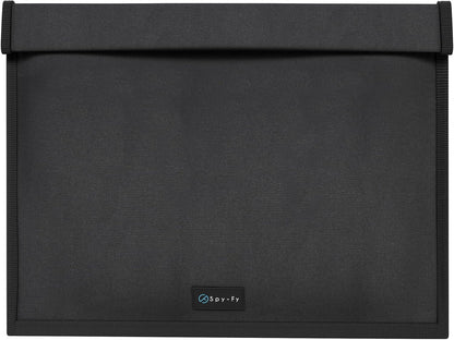 Faraday Bag for Phones - Signal Blocking Pouch 8.6 inch | Blocking LTE, Bluetooth, WiFi, RFID | Anti-Tracking & Hacking Protection for Smartphones & iPhones | Black