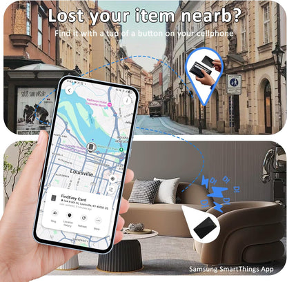 Wallet Tracker Card, Only for Samsung SmartThings