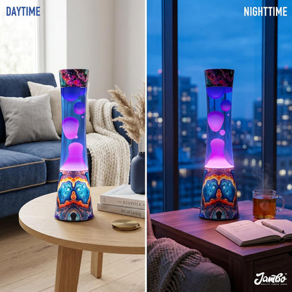 JAMBO 15.5" The Upgraded Motion Lamp, Sunset Decal Motion Light, Beautiful Home Decor, Living Room Bedroom Lamp, Relaxing Nightlight for Teens, Kids & Adults