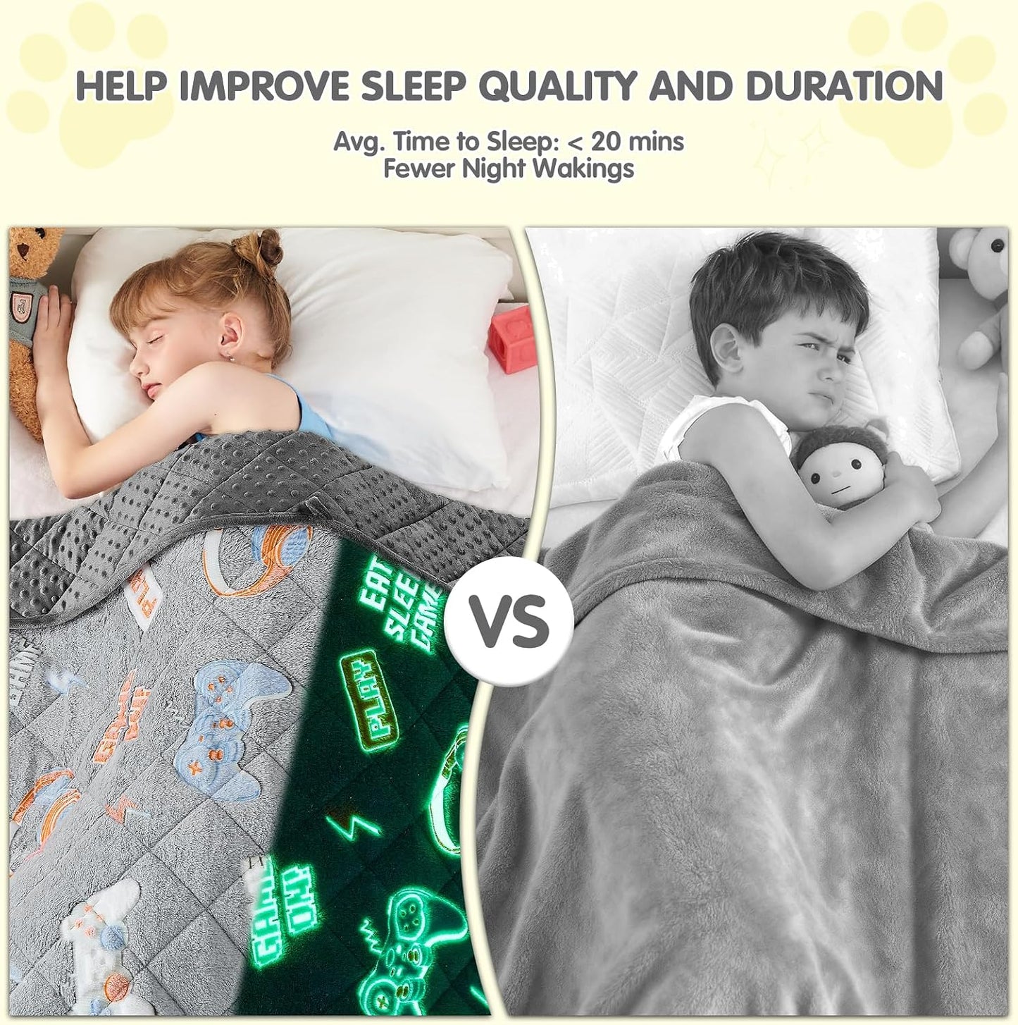 yescool Weighted Lap Pad 2 Pounds Weighted Lap Blanket, Space Plane Small Weighted Blanket, Weighted Throw Blanket Gifts for Travel Indoor Outdoor, 20"x30"