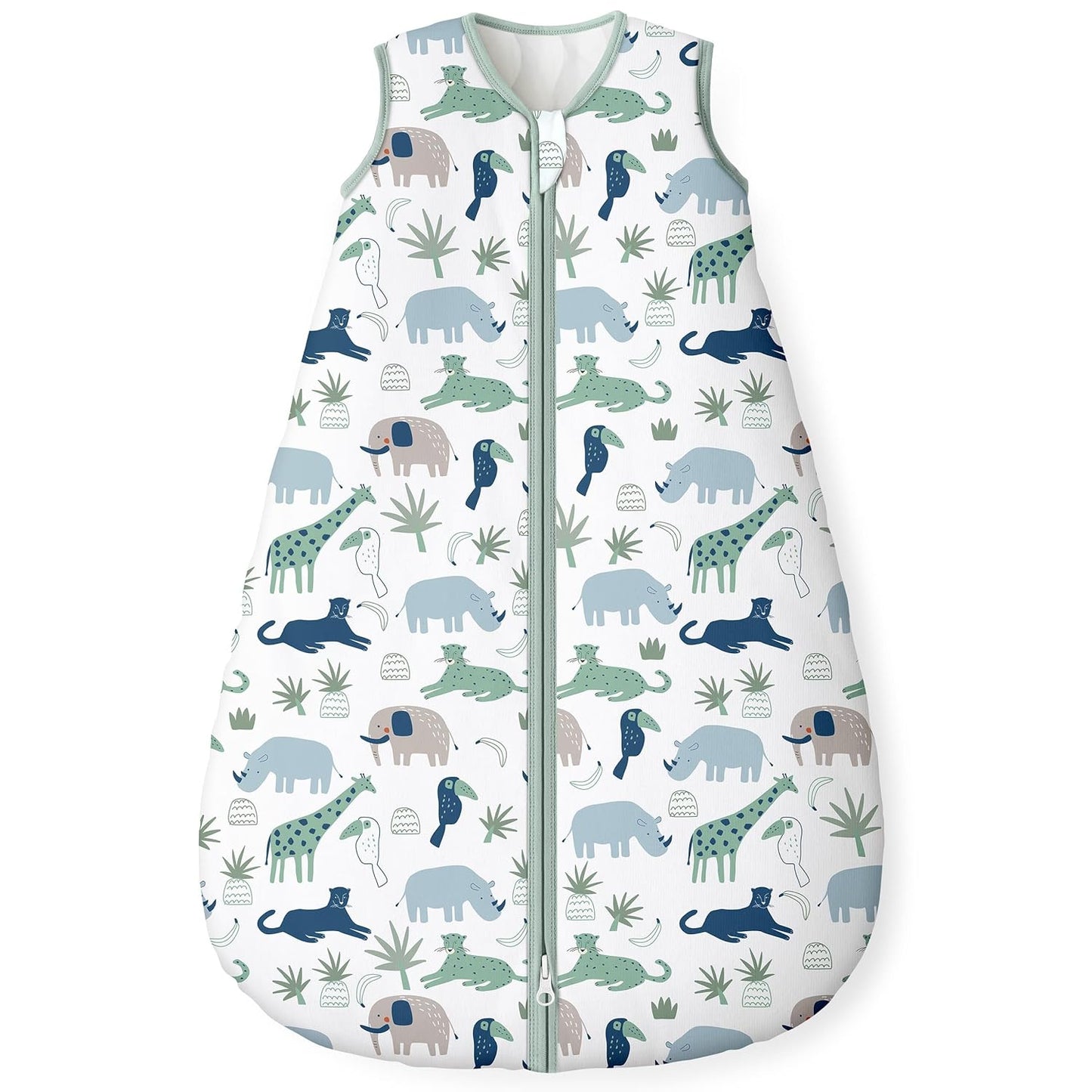 Yoofoss Baby Sleep Sack Baby Wearable Blanket 100% Cotton 2-Way Zipper Toddler Sleeping Sack