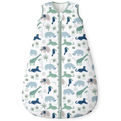 Yoofoss Baby Sleep Sack Baby Wearable Blanket 100% Cotton 2-Way Zipper Toddler Sleeping Sack