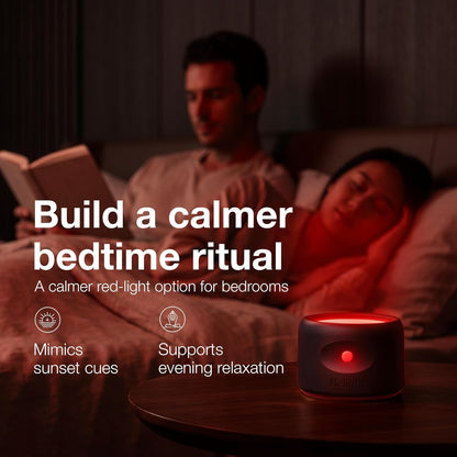 Helight Red Light Therapy Sleep Device – 630nm Pure Red Light Lamp Sleep Aid to Support Deep Relaxation – Rest Lamp Backed by Science for Adults & Kids Bedrooms