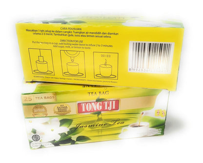 Tong Tji Jasmine Tea 25-ct, 50 Gram (Pack of 2)