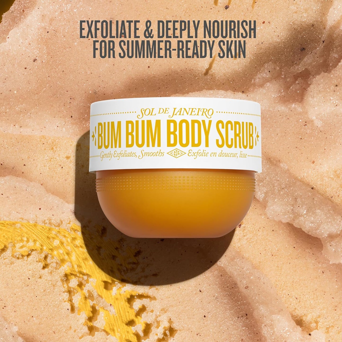 Sol de Janerio Body Scrub 7.8 oz. | Exfoliating Body Scrub, Bum Bum, Bom Dia