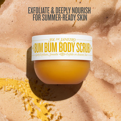 Sol de Janerio Body Scrub 7.8 oz. | Exfoliating Body Scrub, Bum Bum, Bom Dia