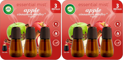 Air Wick Essential Mist Refill, Essential Oils Diffuser, Lavender and Almond Blossom, 3 ct, Air Freshener, Aroma diffuser