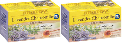 Bigelow Tea Cozy Chamomile Herbal Tea, Caffeine Free Tea with Chamomile Flowers, 20 Count Box (Pack of 6), 120 Total Tea Bags