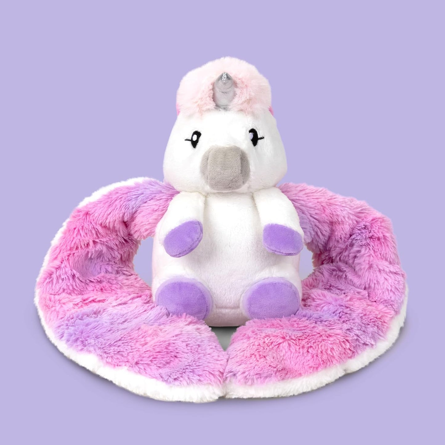 HUGIMALS Hugarounds Sidney the Sea Turtle 2.5 lb Microwaveable & Freezable Weighted Plush Neck & Shoulder Wrap | Soothing, Comforting Hugs for Self-Care & Relaxation | Unscented for Ages 2+