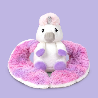 HUGIMALS Hugarounds Sidney the Sea Turtle 2.5 lb Microwaveable & Freezable Weighted Plush Neck & Shoulder Wrap | Soothing, Comforting Hugs for Self-Care & Relaxation | Unscented for Ages 2+