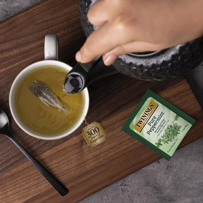Twinings Herbal & Decaf Tea Variety Pack - Decaf Tea Sampler - Individually Wrapped Herbal Tea Bags, Green Decaf, Lady Grey Decaf, Earl Grey Decaf, Pure Peppermint, Camomile, Rooibos Red, Honeybush Mandarin Orange, Plus 13 More Flavors (Decaf, 1 Count