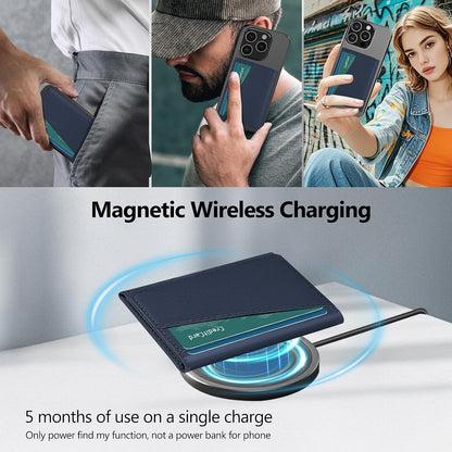 for Magsafe Wallet Work with Apple Find My, Strongest Magnetic Phone Wallet