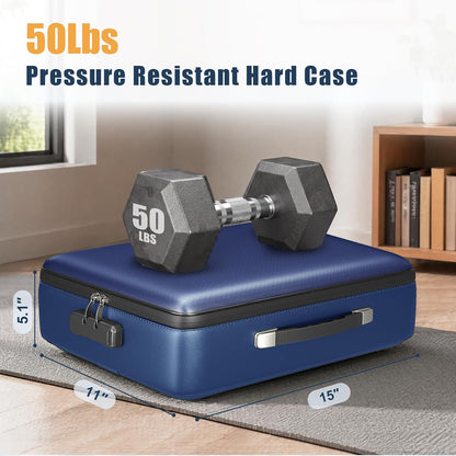 Fireproof Document Box, Hard Briefcase Fireproof Safe for Home Documents