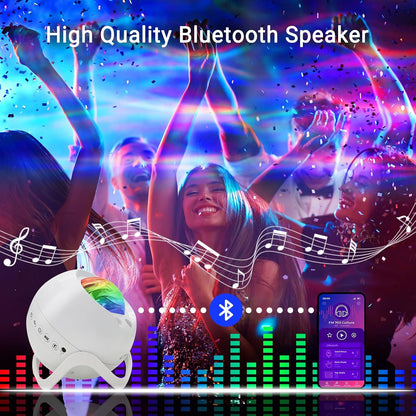 HERHOTER Galaxy Projector,Star Projector with Timer and Remote Control for Adults Bedroom Decoration, Party,Star Night Light