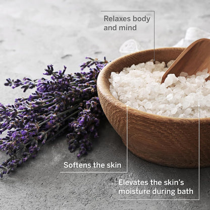 AHAVA Dead Sea Mineral Bath Salt- Intense Relaxation for Body & Mind, Elevates Moisture, Softens & Eases Sore Muscles, Enriched by Exclusive Dead Sea Salt & Osmoter blend, 32 oz