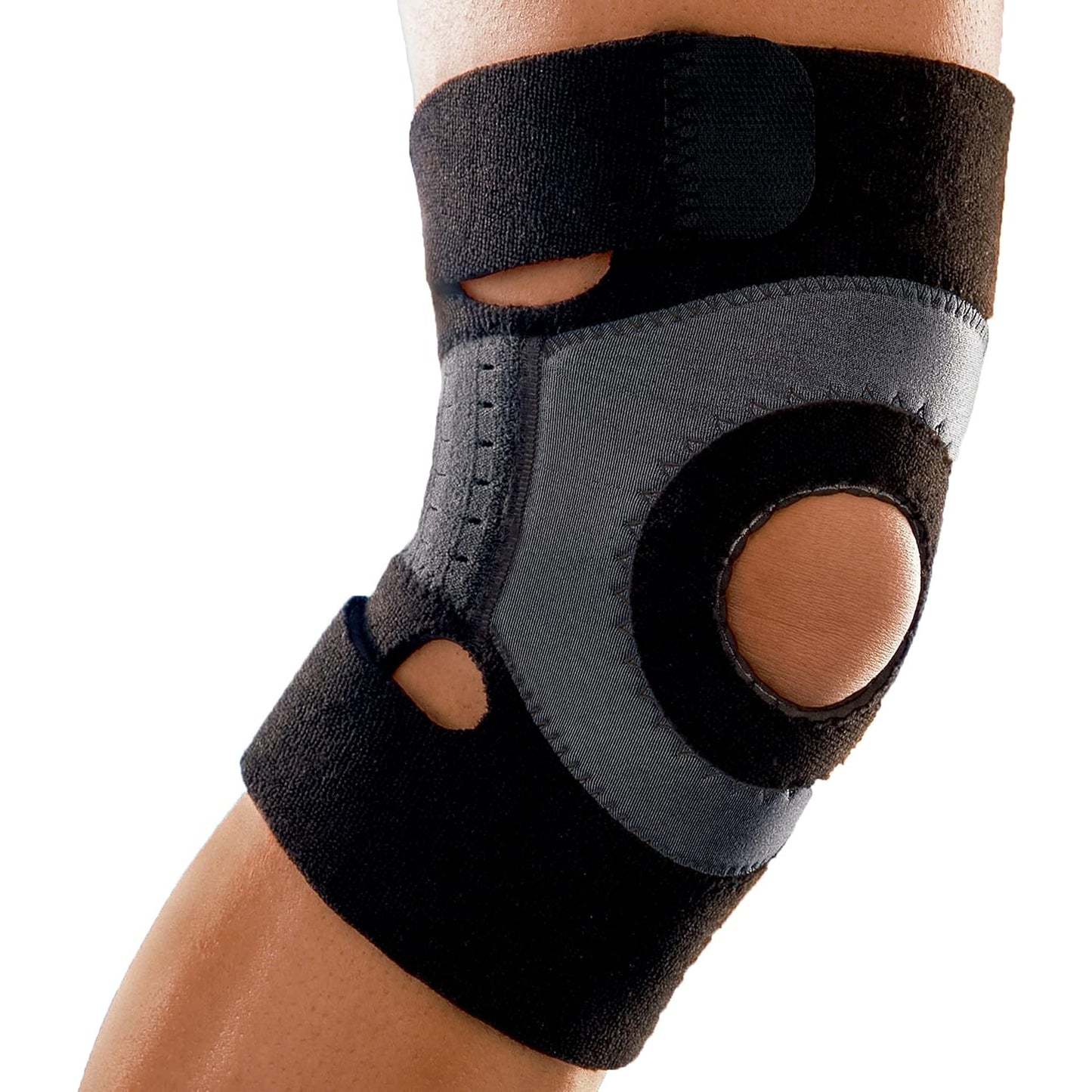 FUTURO Performance Compression Knee Support, Ideal for Everyday Activities, One Size - Black