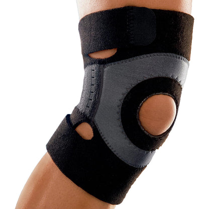 FUTURO Performance Compression Knee Support, Ideal for Everyday Activities, One Size - Black