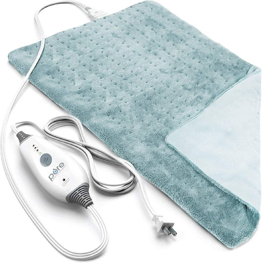 Pure Enrichment PureRelief Deluxe Heating Pad, 12 x 24, 4 Heat Settings