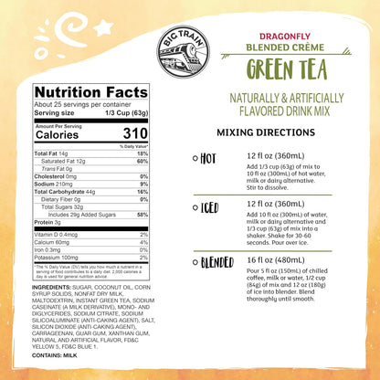 Big Train Vanilla Bean Blended Crème Beverage Mix, 3.5 Pound (Pack of 1) - Colors A