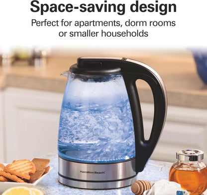 Hamilton Beach 1.8 Liter Electric Tea Kettle, Water Boiler & Heater