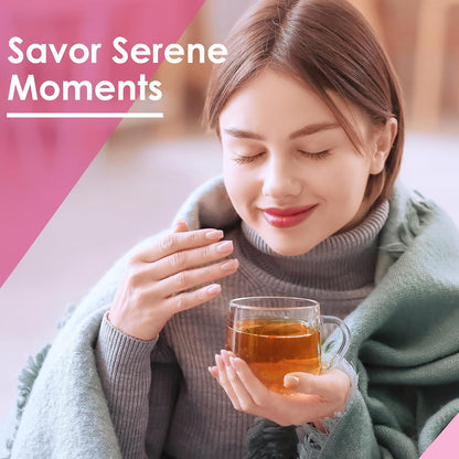 UBEEKOO Hormone Balance Herbal Tea for Women, Caffeine-Free, 30 Tea Bags