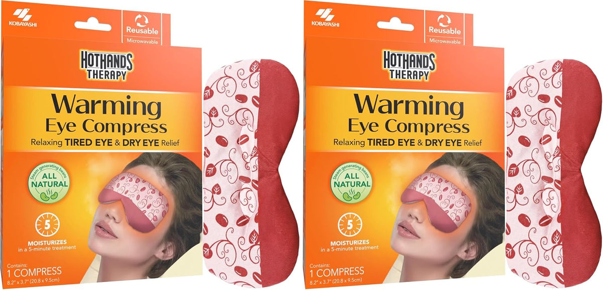 HotHands Therapy Warming Eye Compress, Tired & Dry Eye Relief, 1 Compress