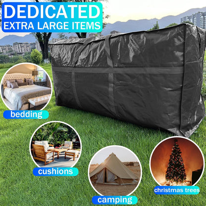66 Gallon Extra Large Storage Bags, Huge Moving Bags Heavy Duty with Zipper