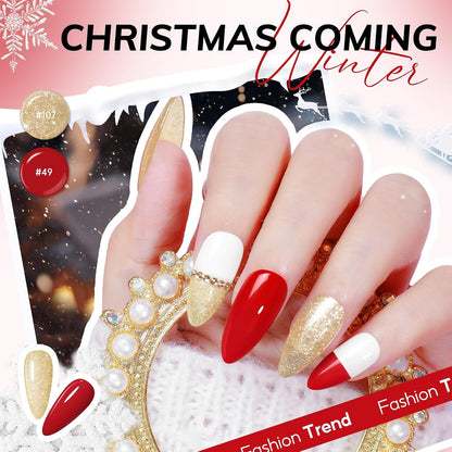 COSCELIA 53pcs Gel Nail Polish Kit with U V light and Drill Starter Kit 35 Colors Gel Nail Polish with 5pcs Top Base Coat Nail Art Professional Gel Manicure Kits Gifts for Women Teens Girls