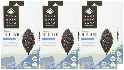 Yamamotoyama Organic Oolong Tea Bag 18 ct (Pack of 6)