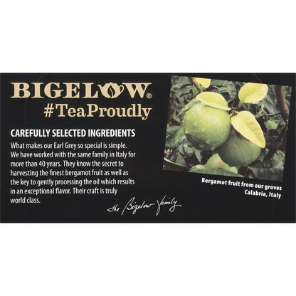 Bigelow Tea Black Tea 6 Flavor Variety Pack, Caffeinated Tea with Mint, Lemon, Constant Comment, English Teatime, Earl Grey, and Vanilla Chai, 20 Count Box (Pack of 6), 120 Total Tea Bags