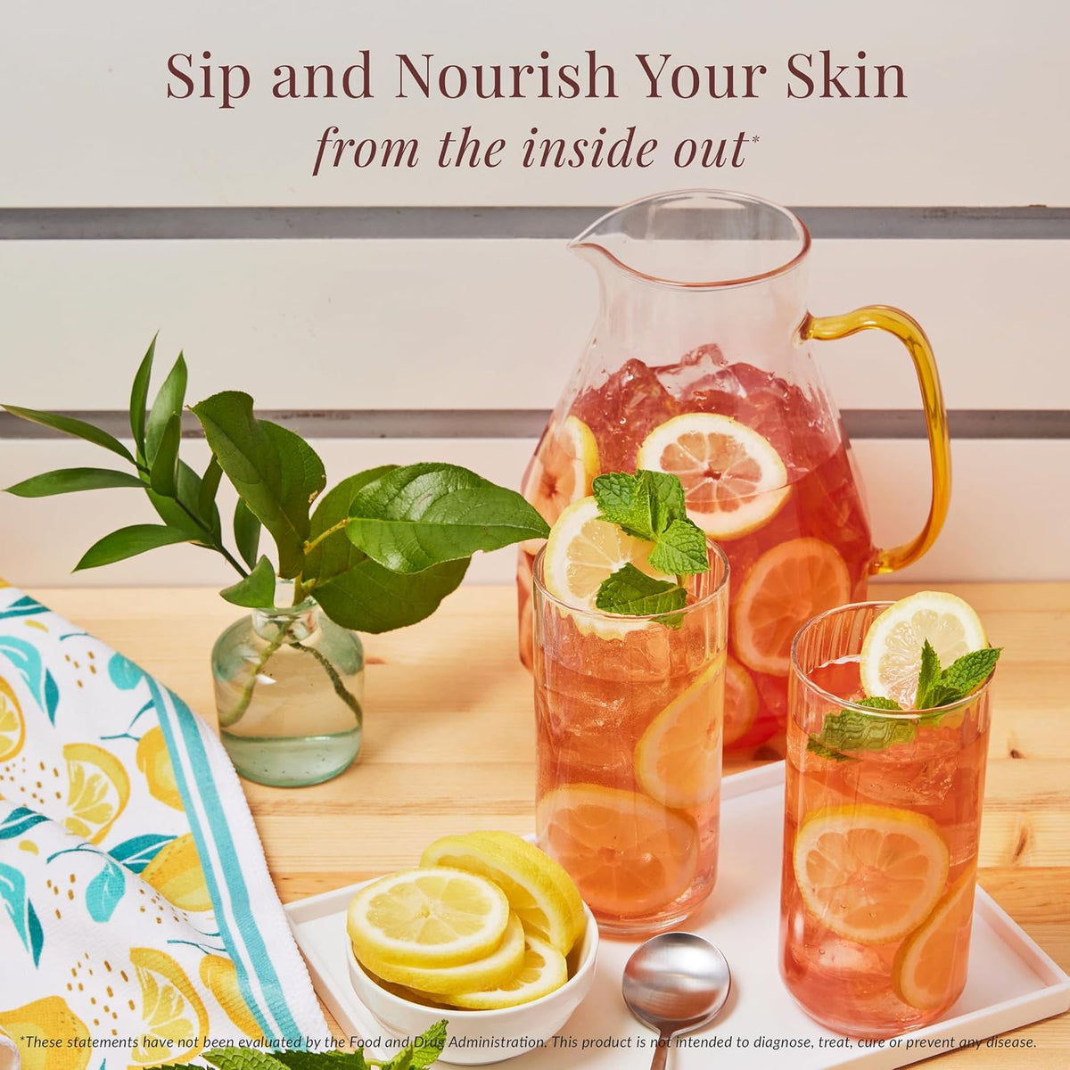 The Republic of Tea Beautifying Botanicals® Berry Aloe Herbal Iced Tea Bags (8 count)