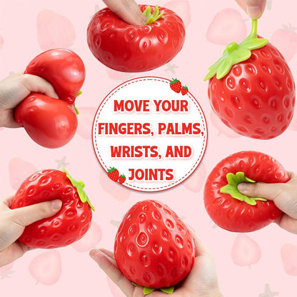 3Pcs Textured Stress Balls, Soft Sensory Fidget Toys Ball for Adults Kids