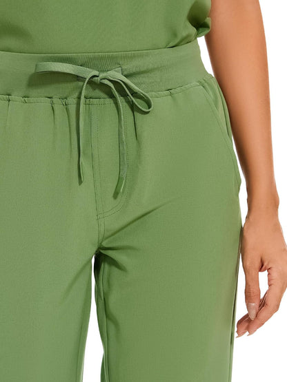 COZYFIT Scrubs for Women Set - Stretch V-Neck Scrub Top & Jogger Pant with 8 Pockets COZY SCRUBS - Colors E