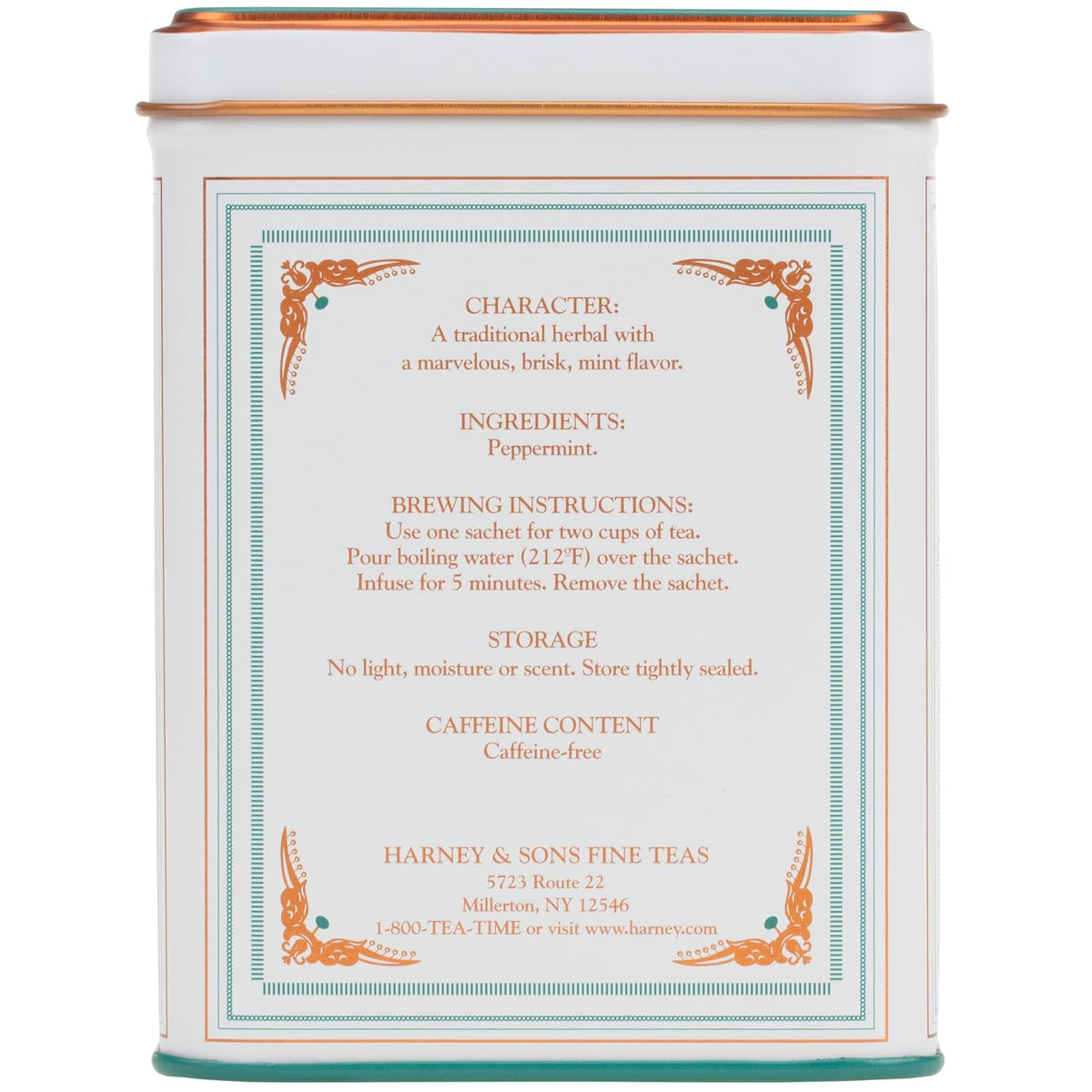 Harney and Sons Peppermint Tea, 20 Sachets 1.2 oz
