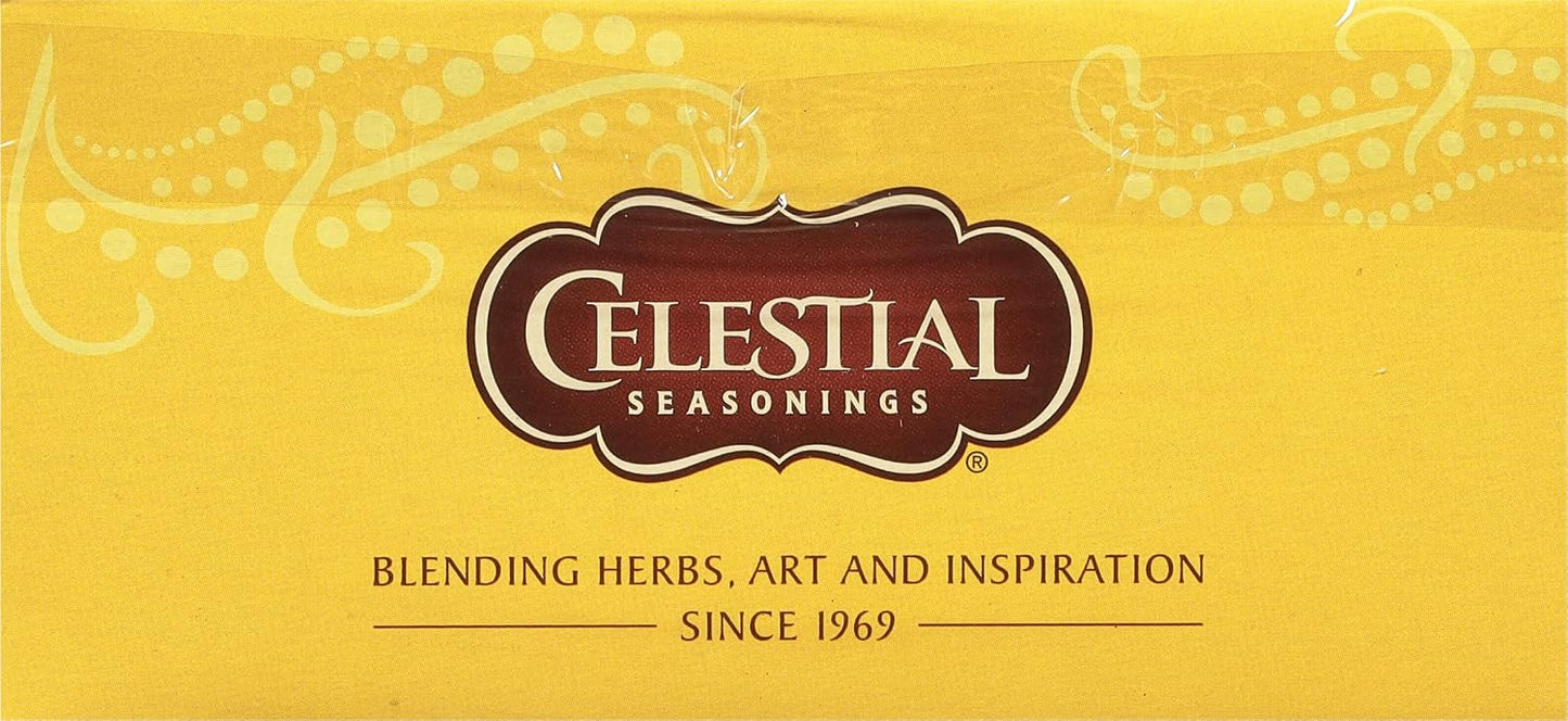 Celestial Seasonings Hibiscus Tea, Red Zinger Herbal Tea, Caffeine Free, 20 Tea Bags