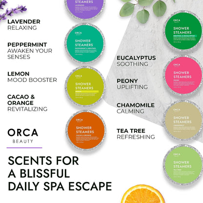 Shower Steamers Aromatherapy - Relaxation Gifts for Women, Shower Bombs, Unique Spa Gifts Shower Tablets, Stocking Stuffers for Women & Men (Advent Calendar 2025)