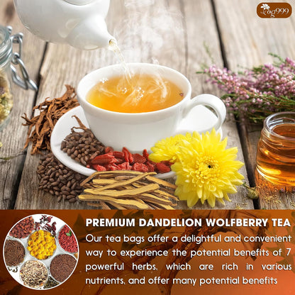 TOG999, 135 Premium Red Rooibos Tea Bags, 100% Natural & Pure from Rooibos Tea Leaves. Loose Leaf Rooibos Herbal Tea. Made with Natural Material Tea Bags. No Sugar, No Caffeine, No Gluten, Vegan.