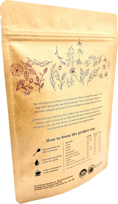 Denise's Fine Tea, Premium, Jasmine with Flower, Green Tea, 50 tea bags (100g)