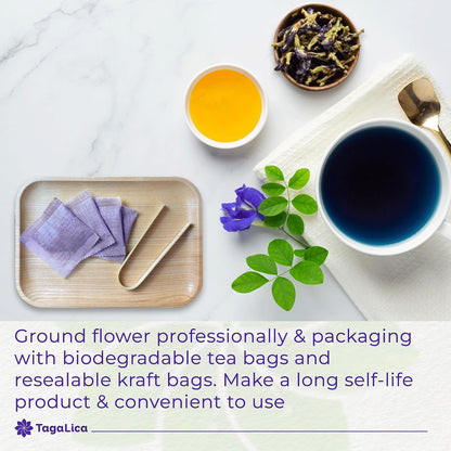 Tagalica, Premium 135 Dandelion Root Tea Bags, 100% Natural & Pure from Dandelion Root, Eco-Conscious Tea Bags, Herbal Tea. No Sugar, No Caffeine, No Gluten, Vegan
