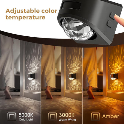 L LOHAS LED Night Light,Projector Night Light with Dusk to Dawn Sensor