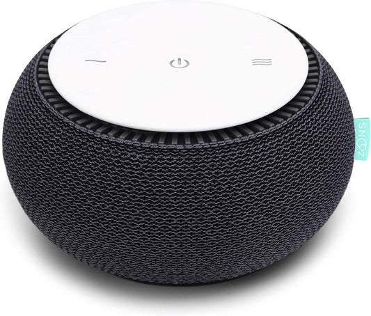 SNOOZ Smart White Noise Machine - Real Fan Inside for Non-Looping Sound, Portable Sleep Aid for Adults, Dogs, Travel, Home, Bedroom, Sleeping, Office Privacy, Therapy, & Baby Registry Essential- Cloud