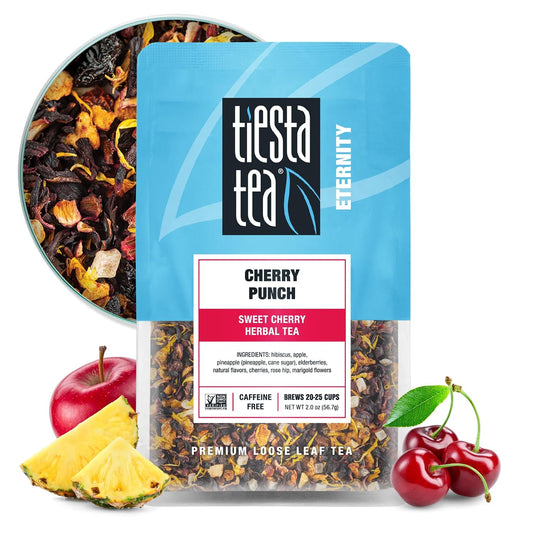 Tiesta Tea - Cherry Punch, Loose Leaf, Sweet Cherry Herbal Tea, 2oz
