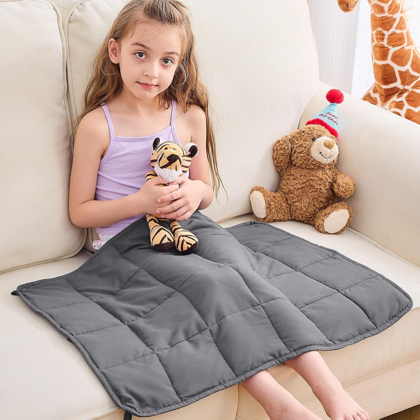 yescool Weighted Lap Pad 2 Pounds Weighted Lap Blanket, Space Plane Small Weighted Blanket, Weighted Throw Blanket Gifts for Travel Indoor Outdoor, 20"x30"