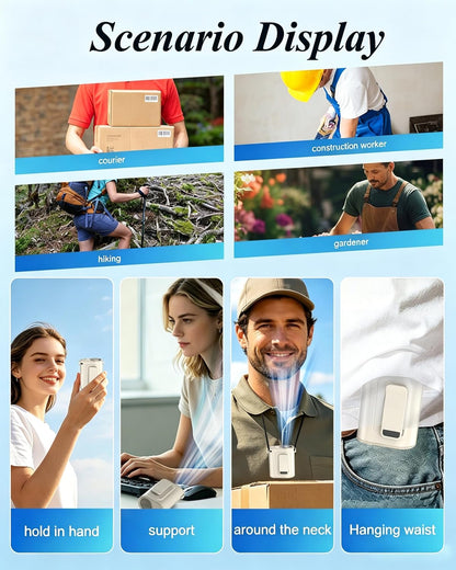 Waist Fan Portable Ultra Lightweight Design