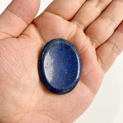 6PCS Thumb Worry Stone for Anxiety Healing Crystals Sets, Hand Carved Crystals and Healing Stones, Meditation Crystal Reiki Natural Relax Palm Stone for Anxiety Therapy Relief