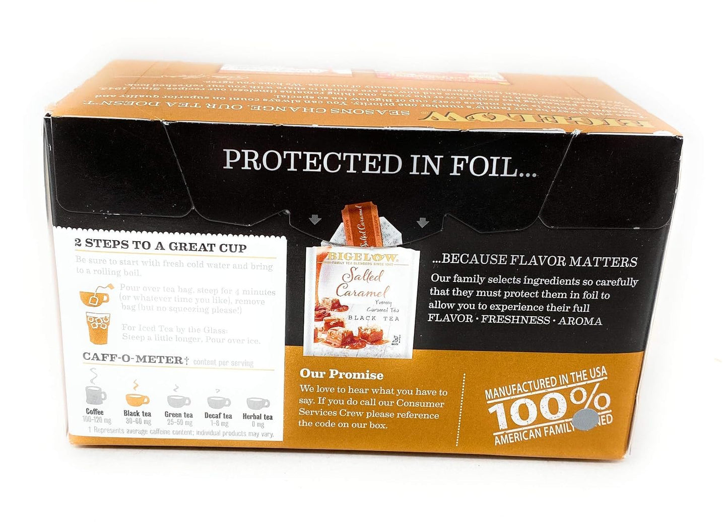 Bigelow Tea Black Tea 6 Flavor Variety Pack, Caffeinated Tea with Mint, Lemon, Constant Comment, English Teatime, Earl Grey, and Vanilla Chai, 20 Count Box (Pack of 6), 120 Total Tea Bags