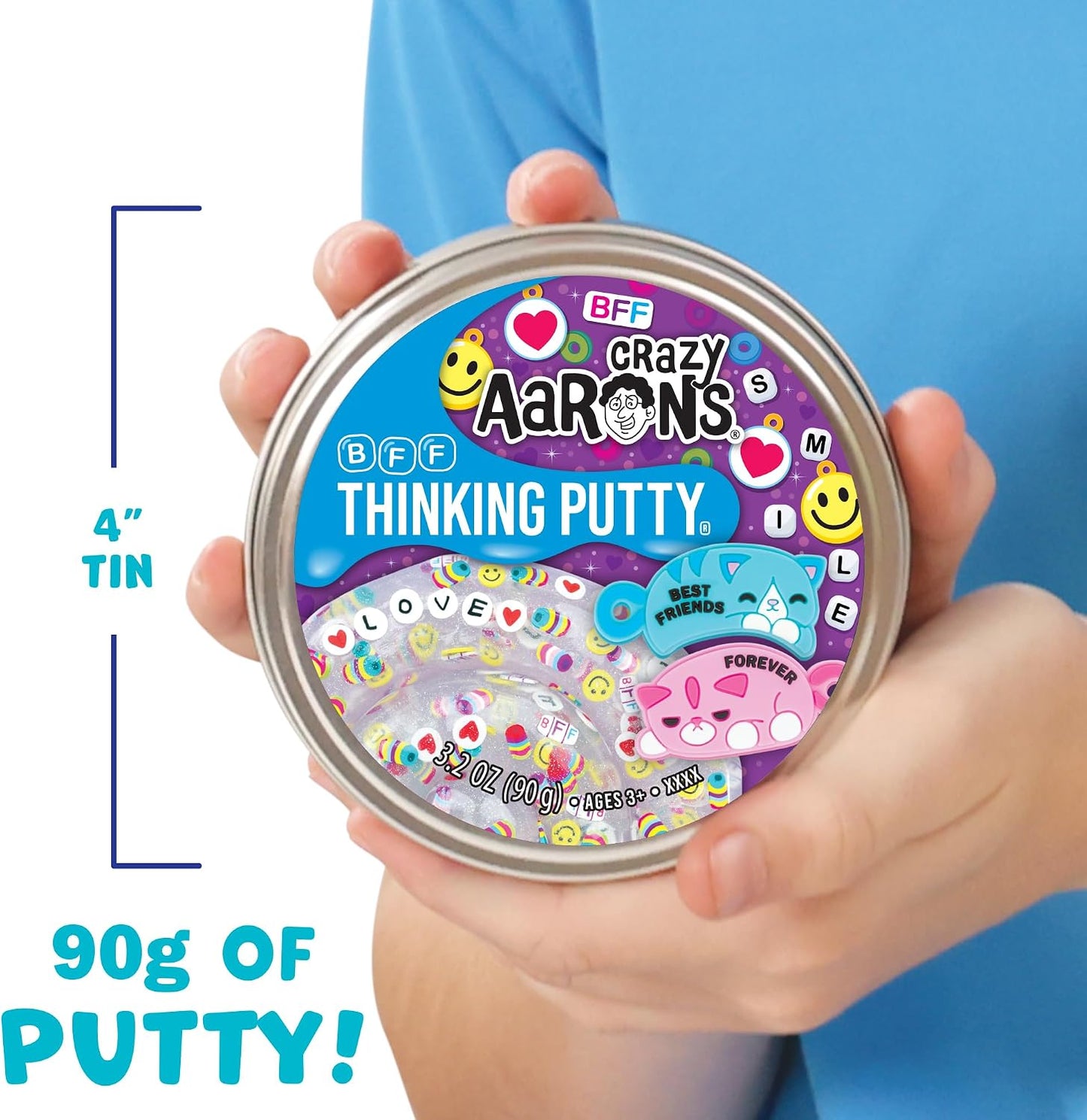 Crazy Aaron's(r) Get Ready with Me Thinking Putty - Made in USA