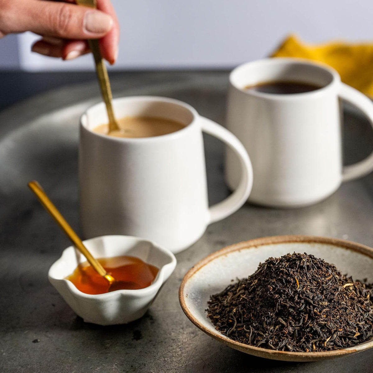 Rishi Tea English Breakfast Organic Black Loose Leaf Tea, Caffeinated, 1lb