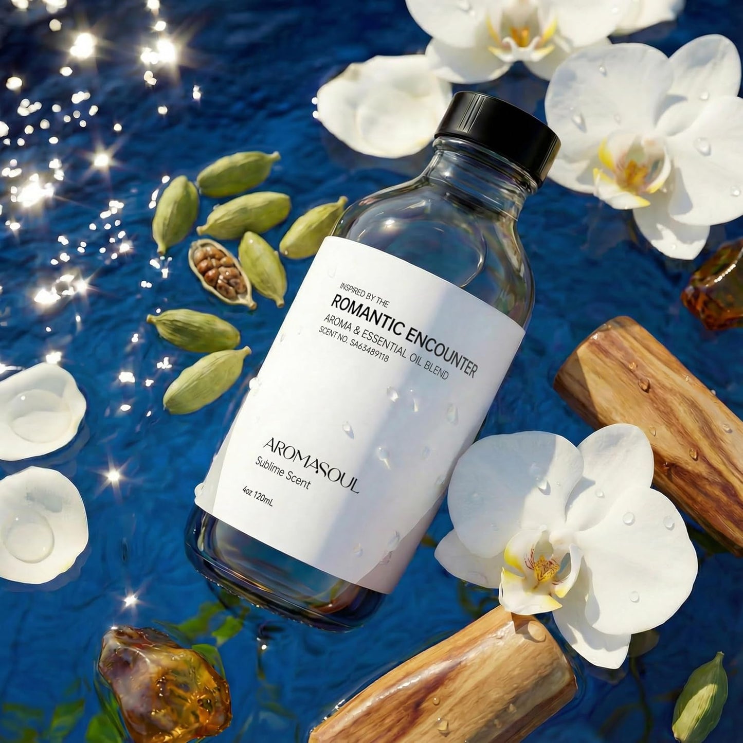 Hotel Diffuser Oil Inspired by Ritz-Carlton Scent - Premium Fragrance Oil No. SA61119323 for Ultrasonic and Waterless Diffuser - 120 mL, 4 fl oz